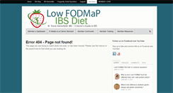 Desktop Screenshot of lowfodmapibsdiet.com